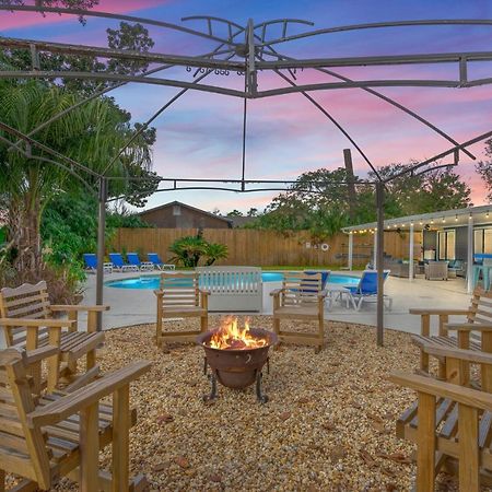 The Flip Flop Stop - Private Heated Pool, Pool House, Backyard Oasis And Game Room Panama Stadt Exterior foto