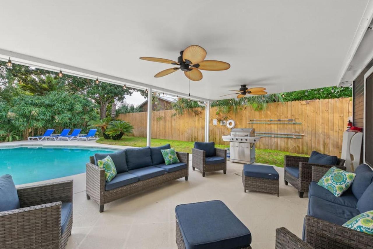 The Flip Flop Stop - Private Heated Pool, Pool House, Backyard Oasis And Game Room Panama Stadt Exterior foto