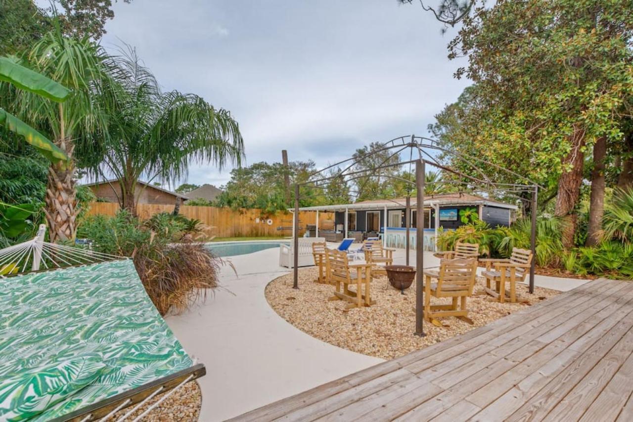 The Flip Flop Stop - Private Heated Pool, Pool House, Backyard Oasis And Game Room Panama Stadt Exterior foto